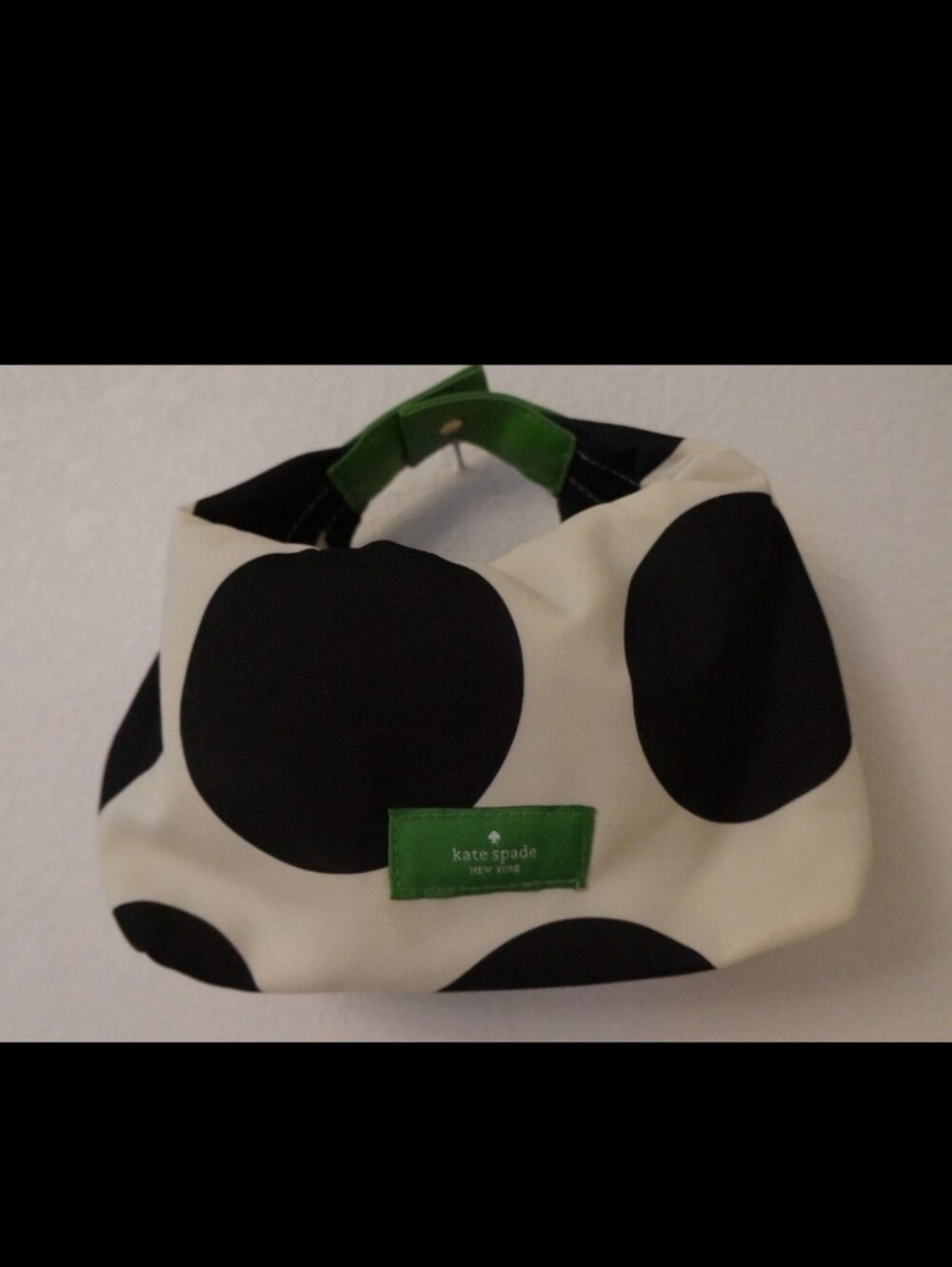 Kate Spade Polka Dot Nylon Cosmetic Pouch#066